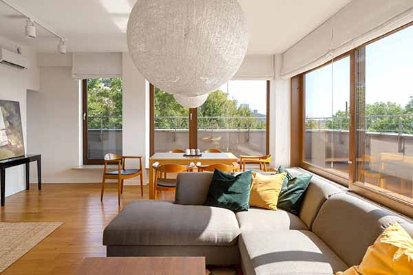 Replacement Windows for Home Photo of Living Room