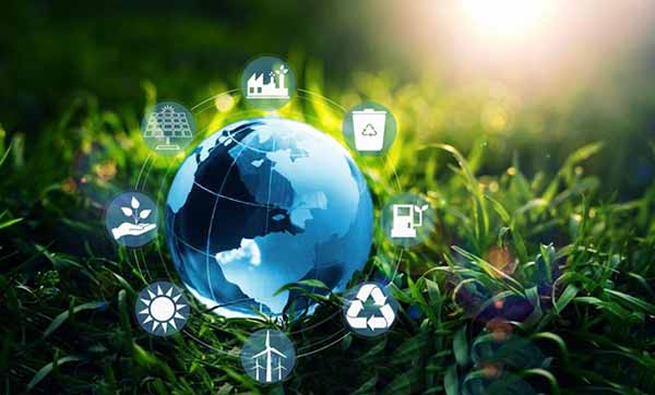 Global Energy Demand | Illustration Earth and Energy Resources