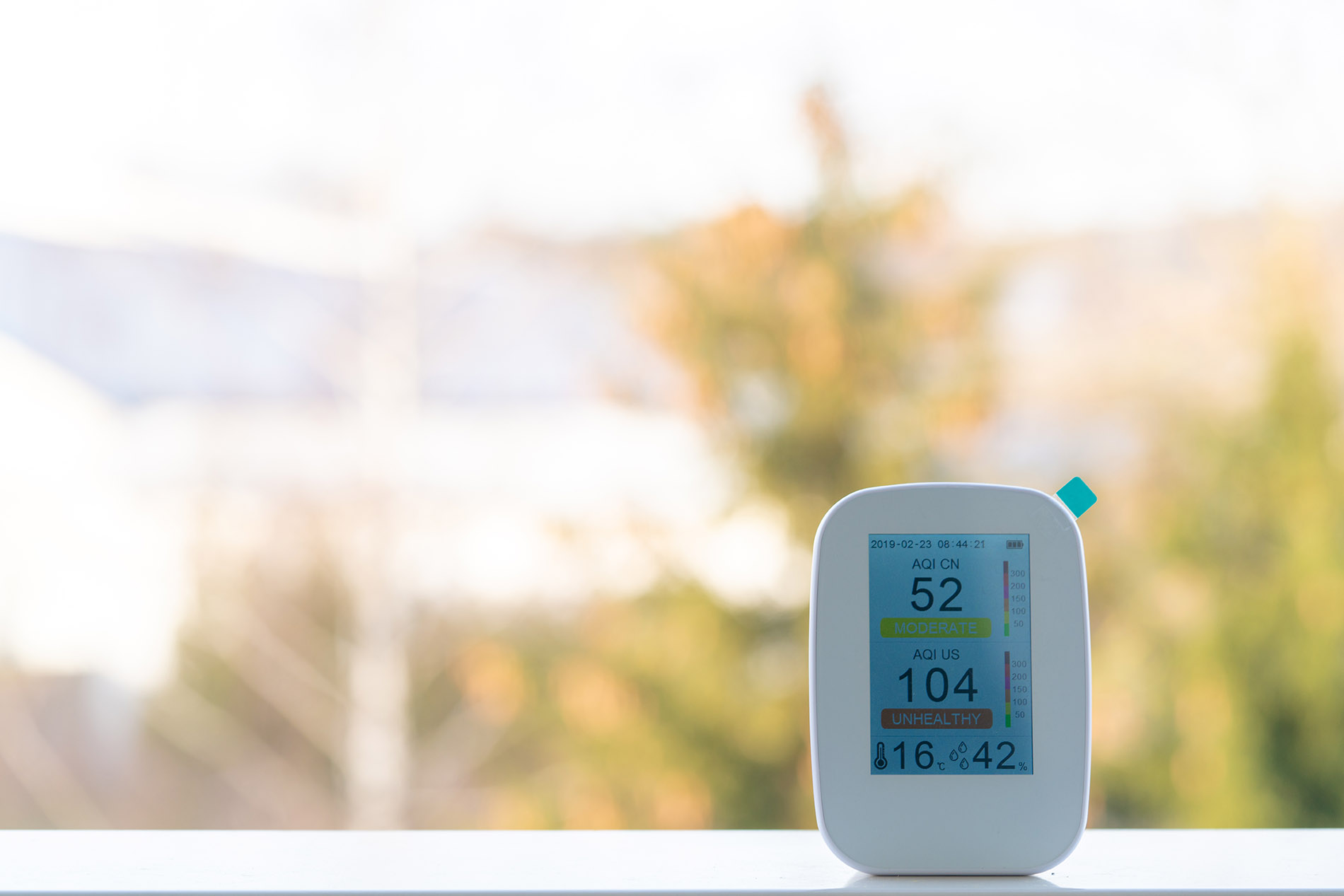 Meter Used to Measure Air Quality