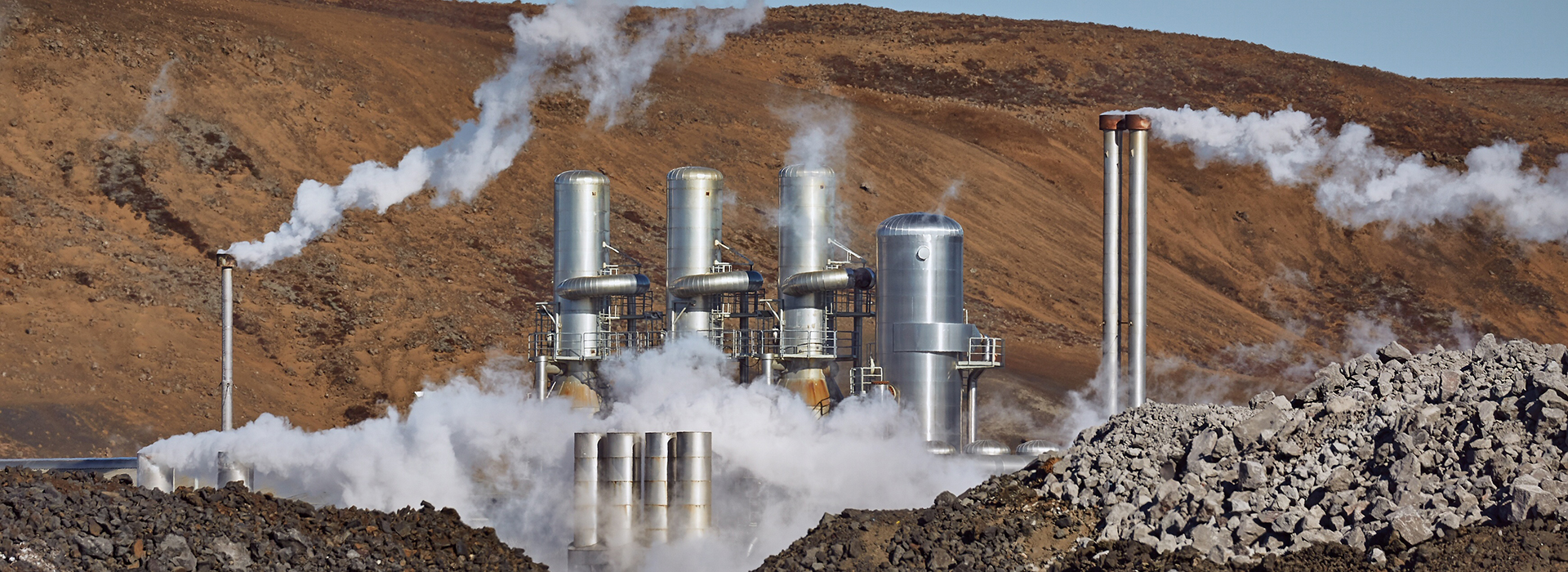 Geothermal Energy Plant Image