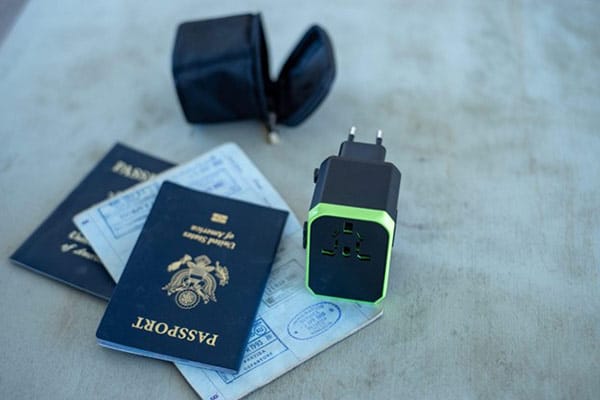Worldwide Electrical Outlet Portable with Passport