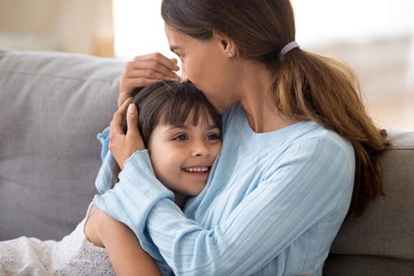 Hurricane Prep Mother Holds Daughter