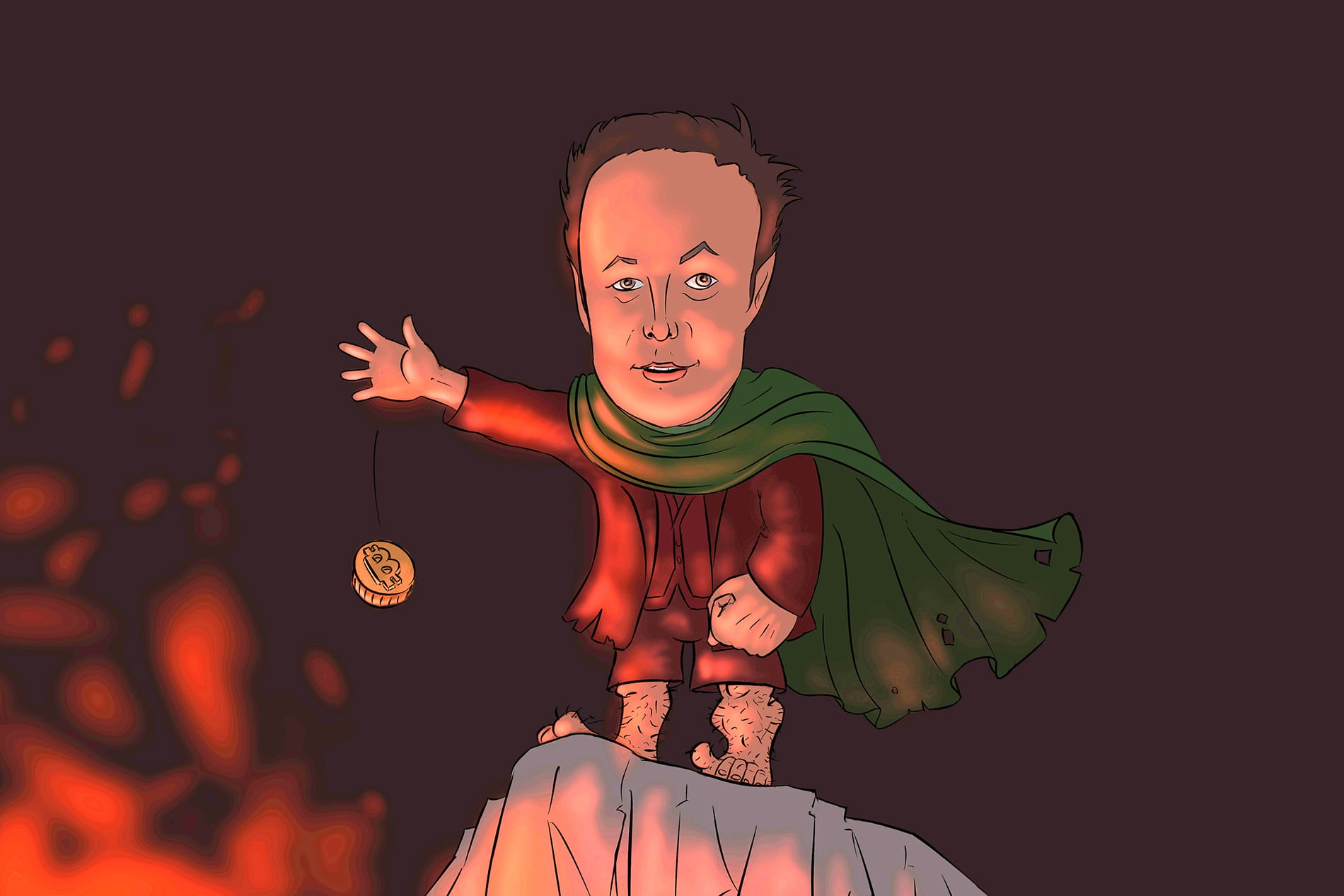 Elon Musk Illustration