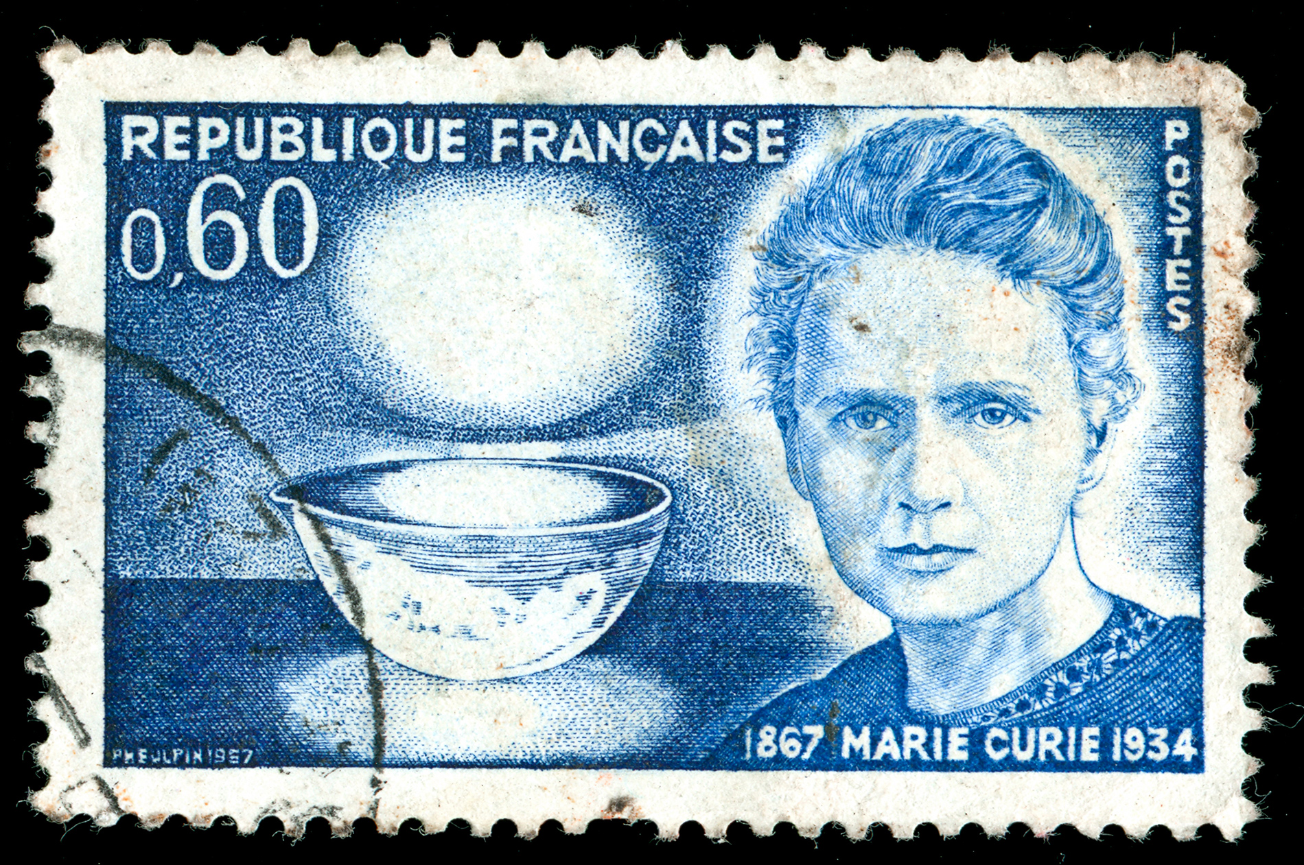 Marie Curie Nobel Prize-Winning Scientist Stamp